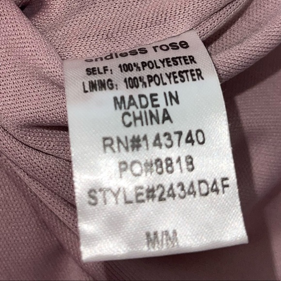 NEW ENDLESS ROSE x REVOLVE Lilac Purple Sequin Mini Slip Dress Medium - Picture 6 of 6